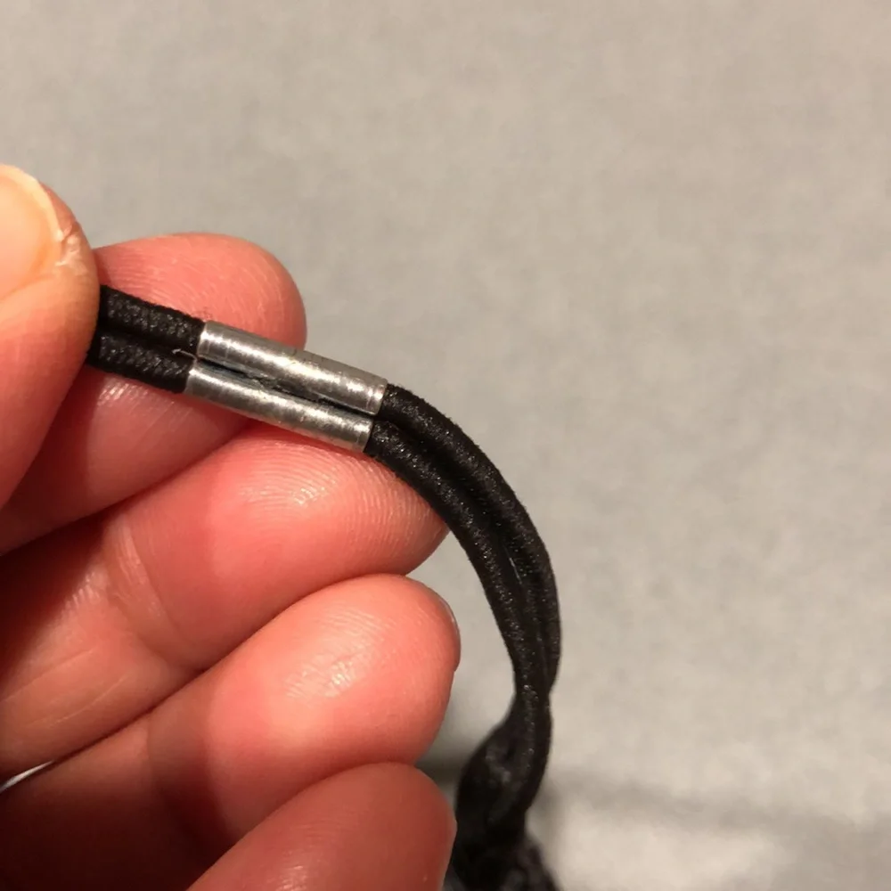 Braided Beaded Elastic Headband